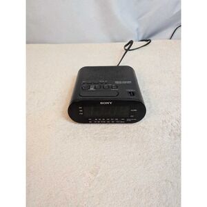 Sony Dream Machine AM FM Clock Radio Alarm Auto Time Set Model ICF-C218